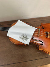 Load image into Gallery viewer, Instrument Cleaning Cloth - Floral Clefs
