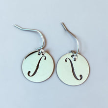 Load image into Gallery viewer, Dangle Fish Hook Stainless Steel Earrings F-Holes
