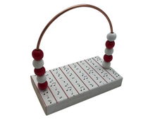 Load image into Gallery viewer, Red Stripes Bead Counter
