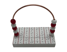 Load image into Gallery viewer, Red Stripes Bead Counter
