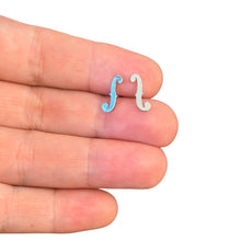Load image into Gallery viewer, Stainless Steel PS Post Earrings F Holes
