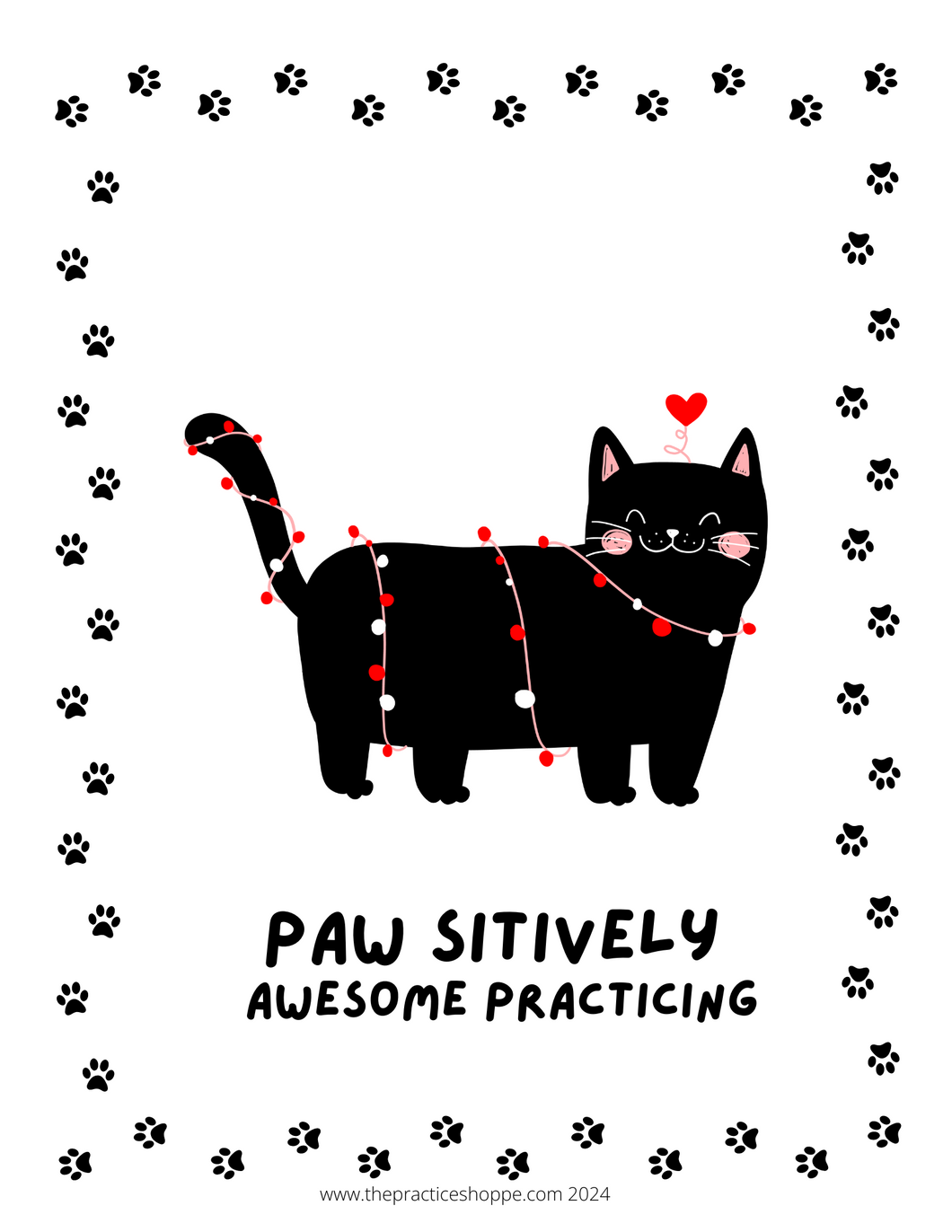 Paw-sitively Awesome Practicing (Digital Download)