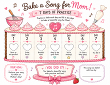Load image into Gallery viewer, Bake a Song for Mom (Digital Download)
