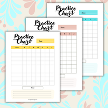 Load image into Gallery viewer, Practice Chart (Digital Download)
