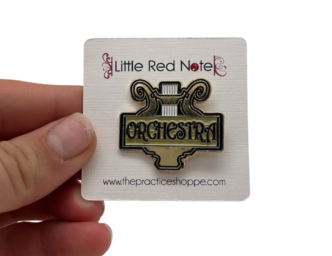 Orchestra Enamel Pin