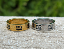 Load image into Gallery viewer, Stainless Steel Alto Clef Ring
