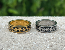 Load image into Gallery viewer, Stainless Steel Bass Clef Design Ring
