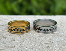 Load image into Gallery viewer, Stainless Steel Alto Clef Design Ring
