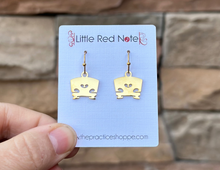 Load image into Gallery viewer, Dangle Fish Hook Stainless Steel Earrings Bridge
