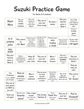 Load image into Gallery viewer, Suzuki Practice Game (digital download)

