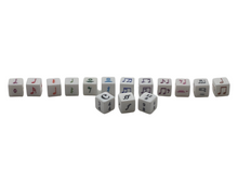 Load image into Gallery viewer, 16 mm Rainbow Rhythm Dice Set with Box
