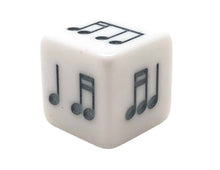 Load image into Gallery viewer, 16 mm Triple Meter Notes Dice Variety - set of 6
