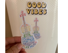 Load image into Gallery viewer, PS I Play Music Violin Stickers
