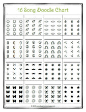 Load image into Gallery viewer, 12 &amp; 16 Song Review Charts Bundle (Digital Download)
