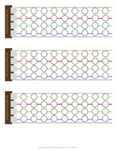 Load image into Gallery viewer, Fingerboard Worksheet (digital download)
