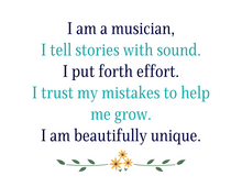 Load image into Gallery viewer, I Am a Musician Affirmations (Digital Download)
