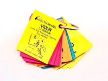 Load image into Gallery viewer, Violin Mini Laminated Flashcards
