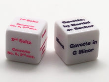 Load image into Gallery viewer, Suzuki Violin Dice Set - Books 3-4
