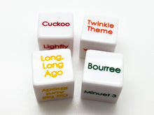 Load image into Gallery viewer, Suzuki Flute Dice Set - Book 1
