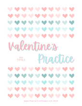 Load image into Gallery viewer, Valentine Practice Bundle (Digital Download)
