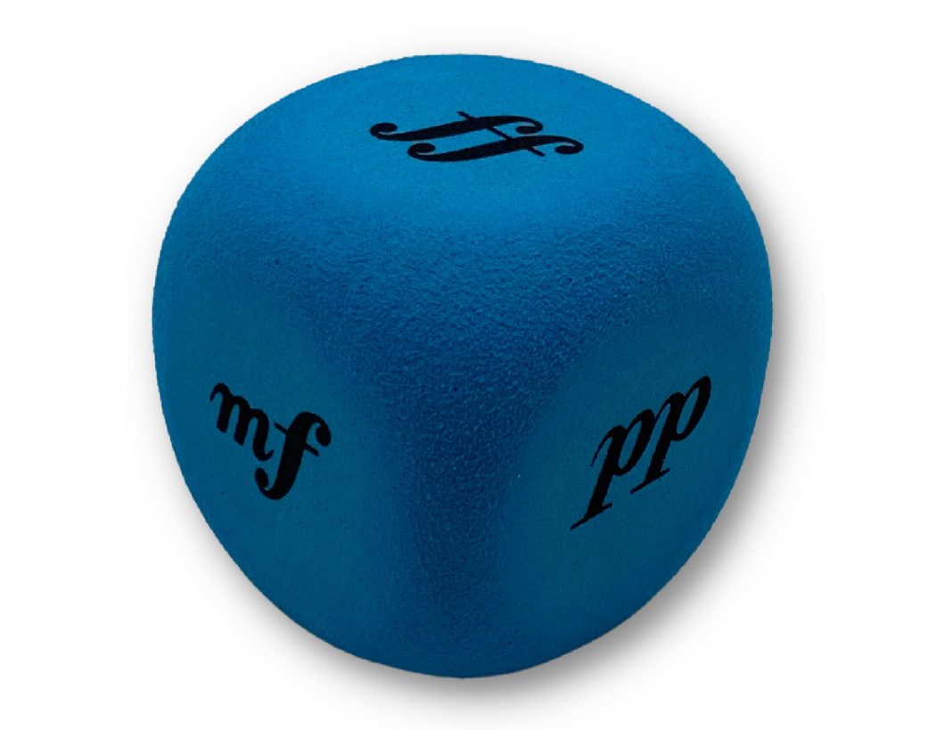 Foam Dynamics Music Dice - 2 inches