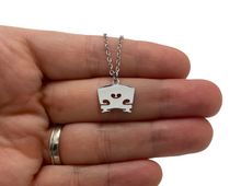 Load image into Gallery viewer, PS Stainless Steel Bridge Necklace - Silver
