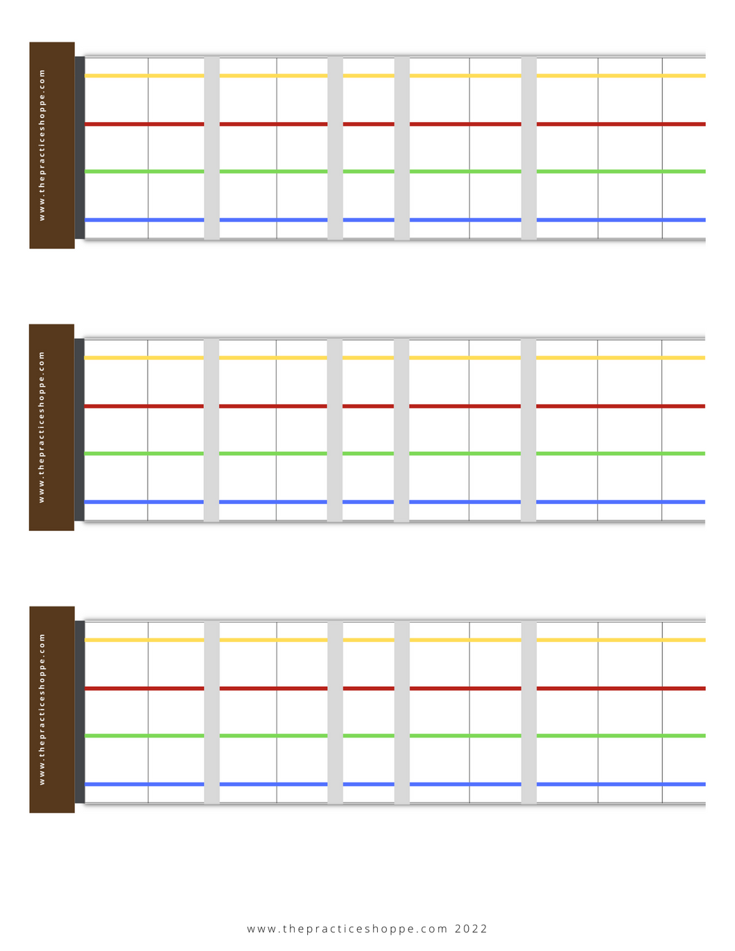 Fingerboard Worksheet (digital download)