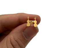 Load image into Gallery viewer, Stainless Steel PS Post Earrings Violin Viola Cello - Gold
