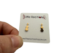 Load image into Gallery viewer, Stainless Steel PS Post Earrings Violin Viola Cello - Gold
