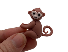 Load image into Gallery viewer, Monkey Buddy Bow Wrap
