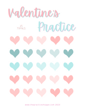 Load image into Gallery viewer, Valentine Practice Bundle (Digital Download)
