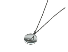 Load image into Gallery viewer, PS Stainless Steel Disc Music Note Necklace - Silver
