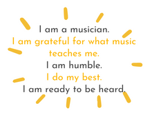 Load image into Gallery viewer, I Am a Musician Affirmations (Digital Download)
