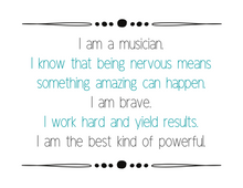 Load image into Gallery viewer, I Am a Musician Affirmations (Digital Download)
