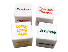 Load image into Gallery viewer, Suzuki Flute Dice Set - Book 1
