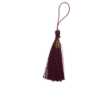 Load image into Gallery viewer, Graduation Tassel - Book 8 - Cranberry Red
