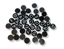 Load image into Gallery viewer, Musical Alphabet Magnets - Black
