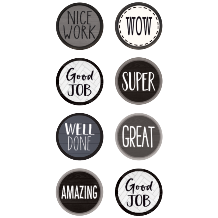 TCR Modern Positive Sayings Mini Stickers