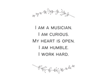 Load image into Gallery viewer, I Am a Musician Affirmations (Digital Download)
