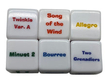 Load image into Gallery viewer, Suzuki Violin Dice Set - Books 1-2
