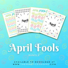 Load image into Gallery viewer, April Fools Chart Bundle (Digital Download)
