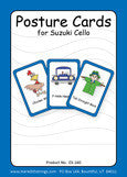 Cello Posture Cards - Small