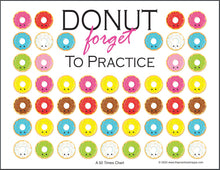 Load image into Gallery viewer, Donut Forget to Practice
