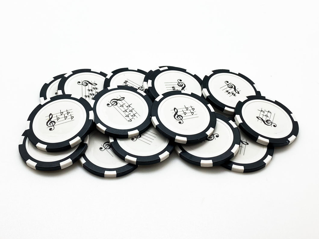 Key Signature Practice Chips