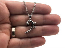 Load image into Gallery viewer, Bass Clef Pendant Necklace
