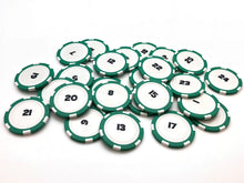 Load image into Gallery viewer, Practice Chips Numbered 1-25
