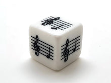 Load image into Gallery viewer, 25 mm Middle C Five Finger Pattern Music Die
