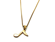 Load image into Gallery viewer, Stainless Steel Eighth Note Pendant Necklace - Gold
