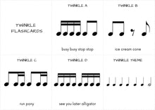 Load image into Gallery viewer, Cello Twinkle Flashcards
