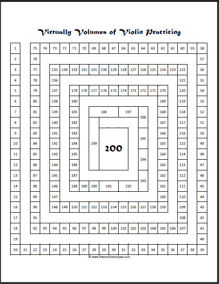 Virtual Volumes of Violin Practicing (Digital Download)